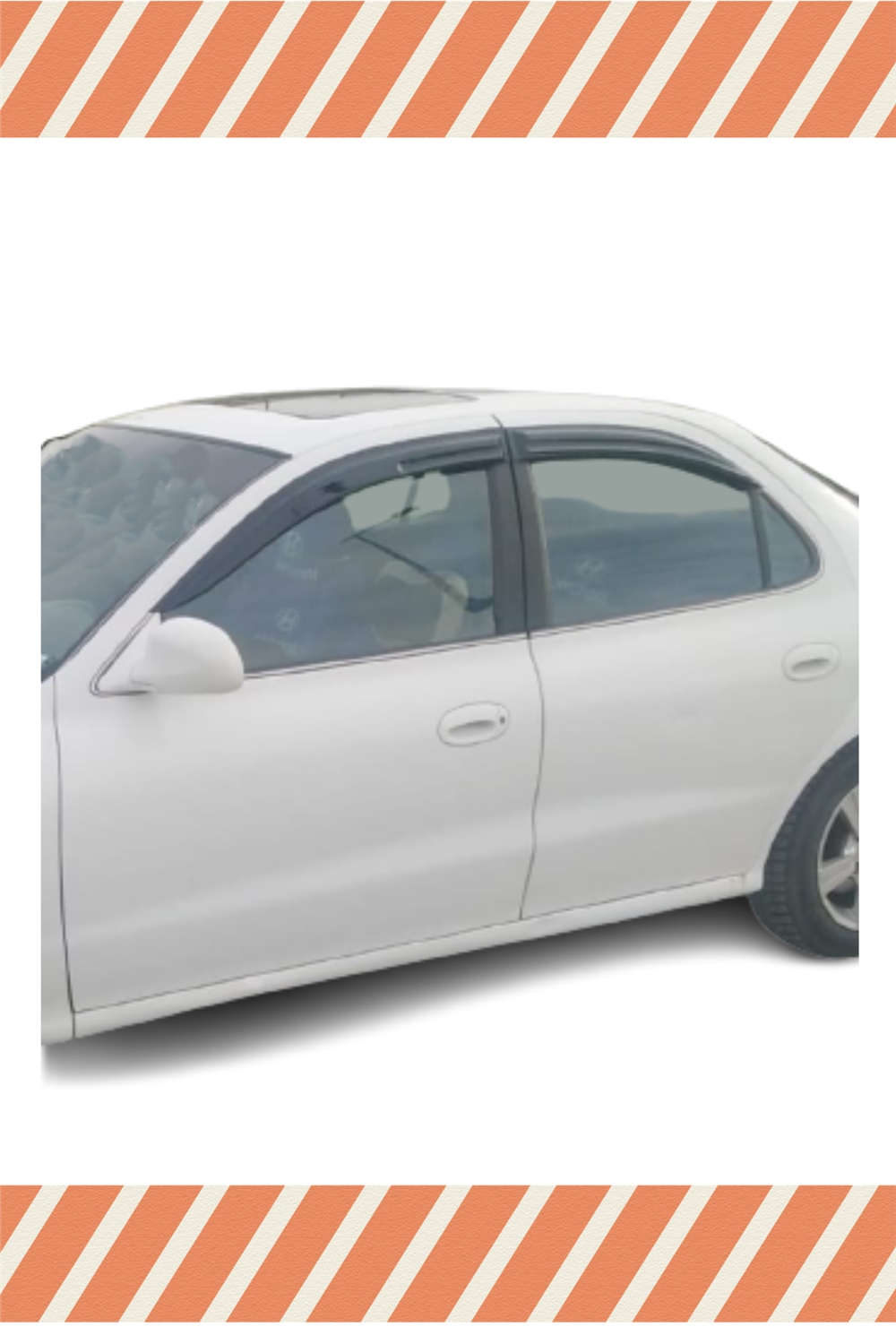 Hyundai Elantra 1996-2001
 Modellerine Özel 4’Lü Mügen Tip Cam Rüzgarlığı