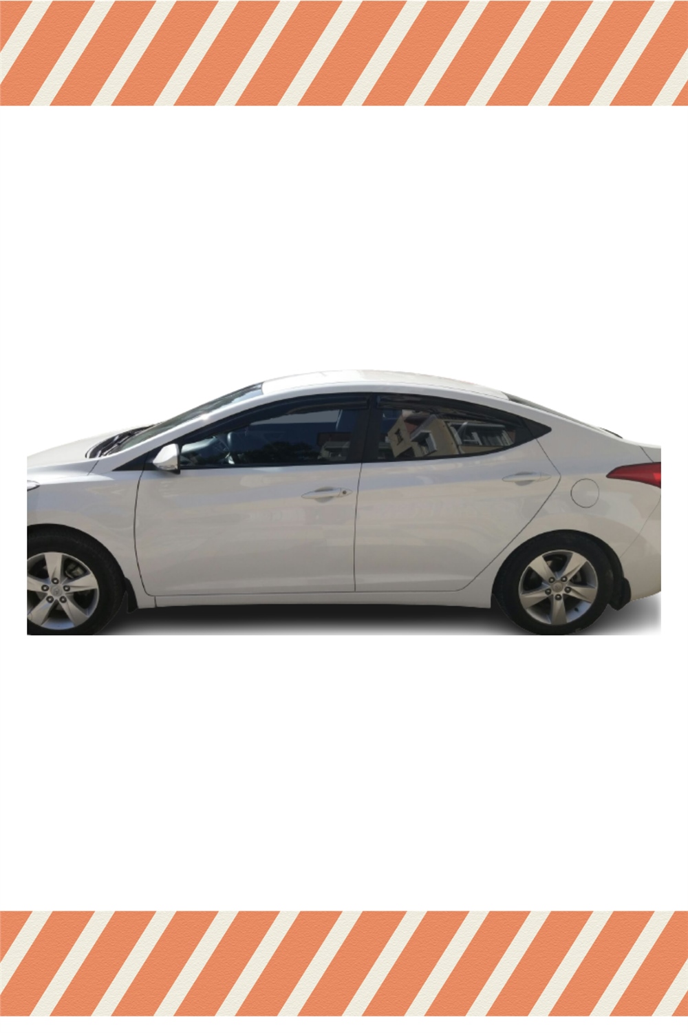 Hyundai  Elantra 2010 -2015 
 Modellerine Özel 4’Lü Mügen Tip Cam Rüzgarlığı