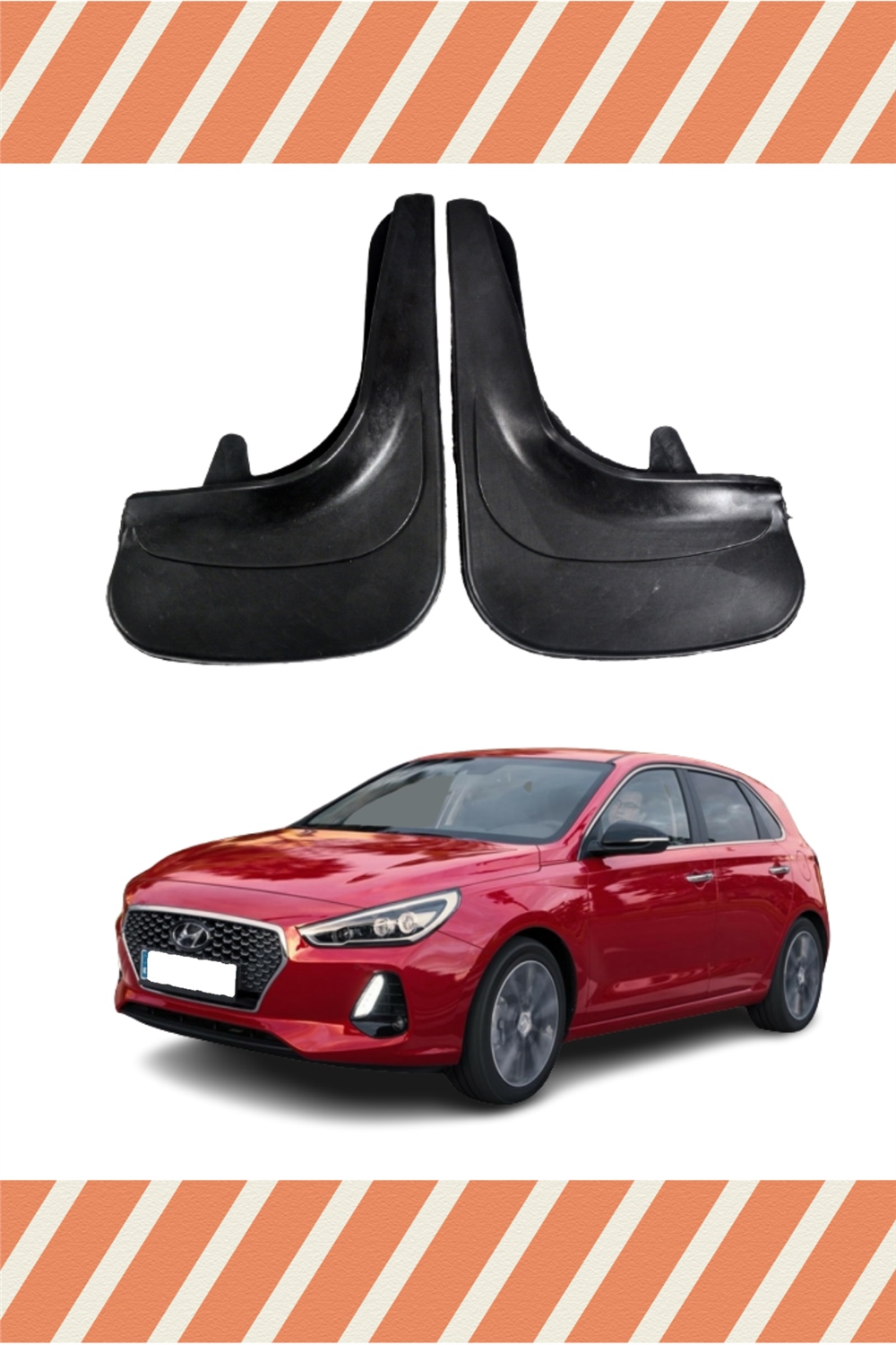 Hyundai İ30 2'Li Tozluk Çamurluk Paçalık   