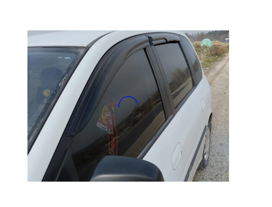 Hyundaı Matrıx Tüm  Modellerine Özel 4'Lü Mügen Tip Cam Rüzgarlığı 