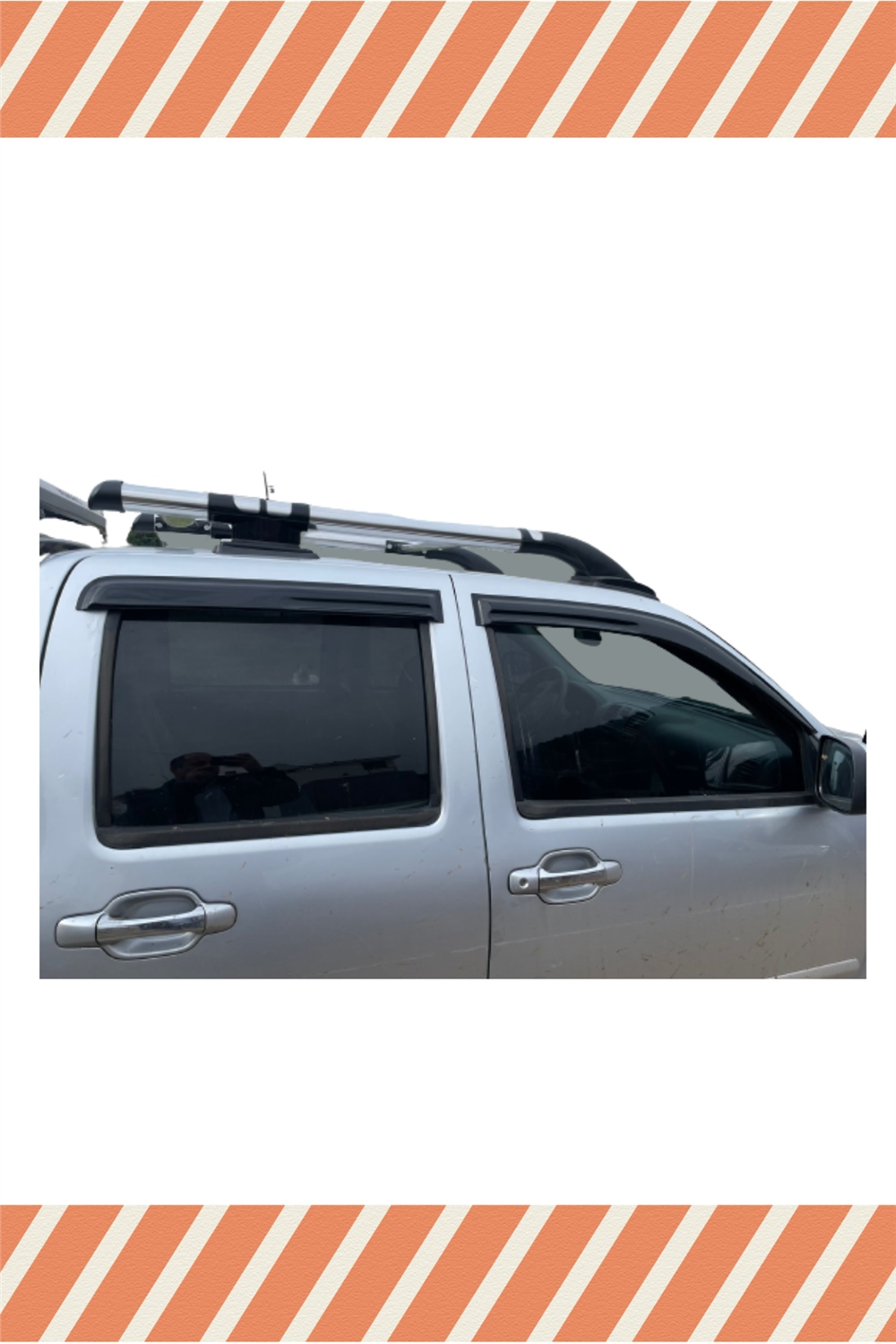 Isuzu D-Max 2004-2012
 Modellerine Özel 4’Lü Mügen Tip Cam Rüzgarlığı