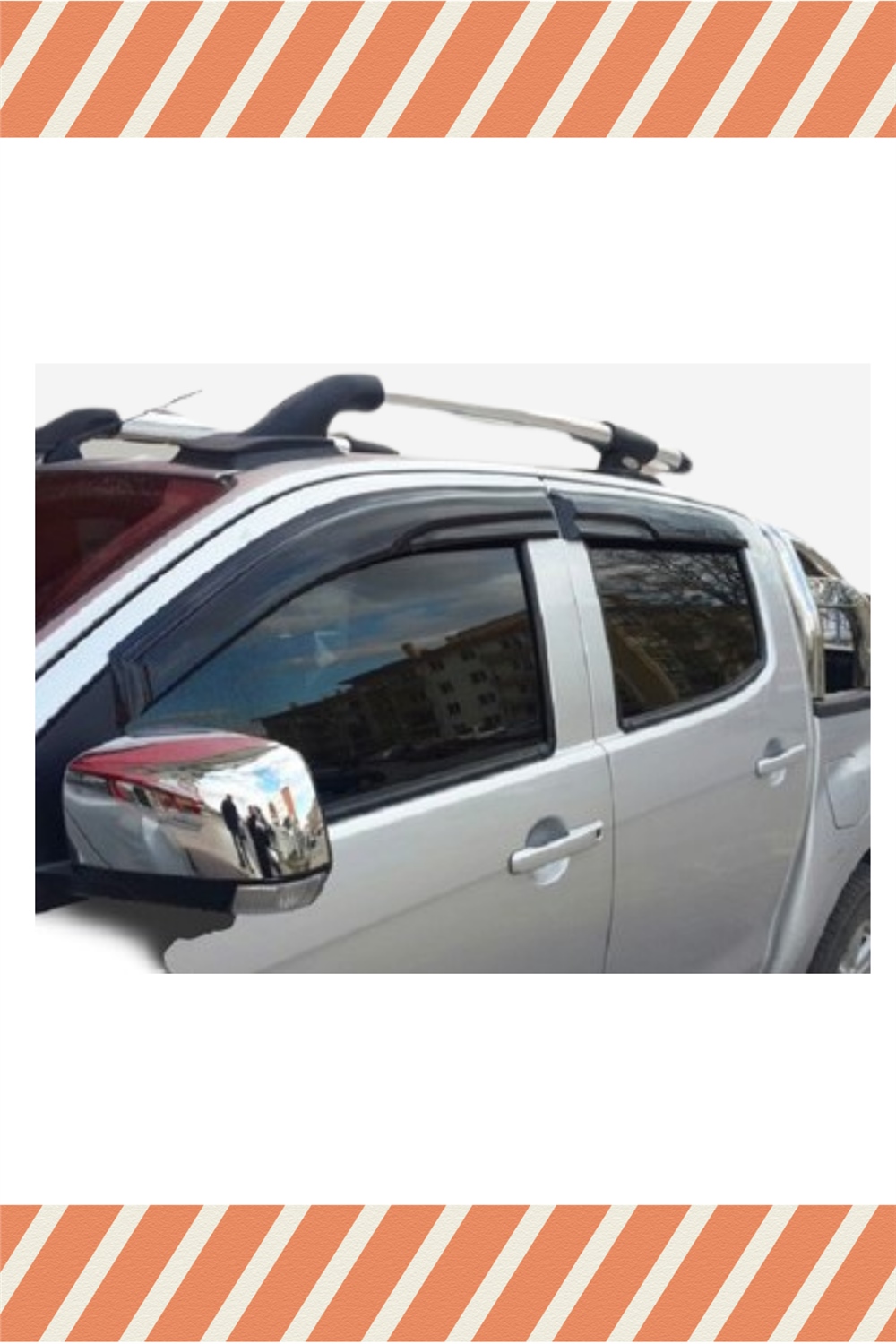 Isuzu  D-Max 2013 -2020
 Modellerine Özel 4’Lü Mügen Tip Cam Rüzgarlığı