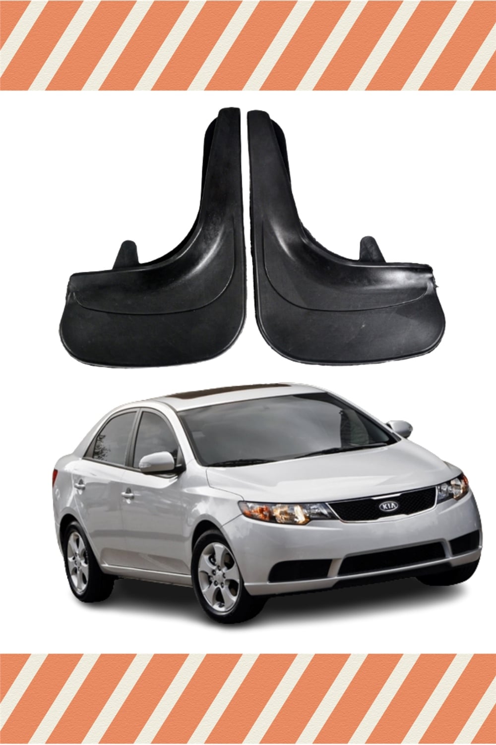 Kia Cerato 2009-2015 2'Li Tozluk Çamurluk Paçalık   