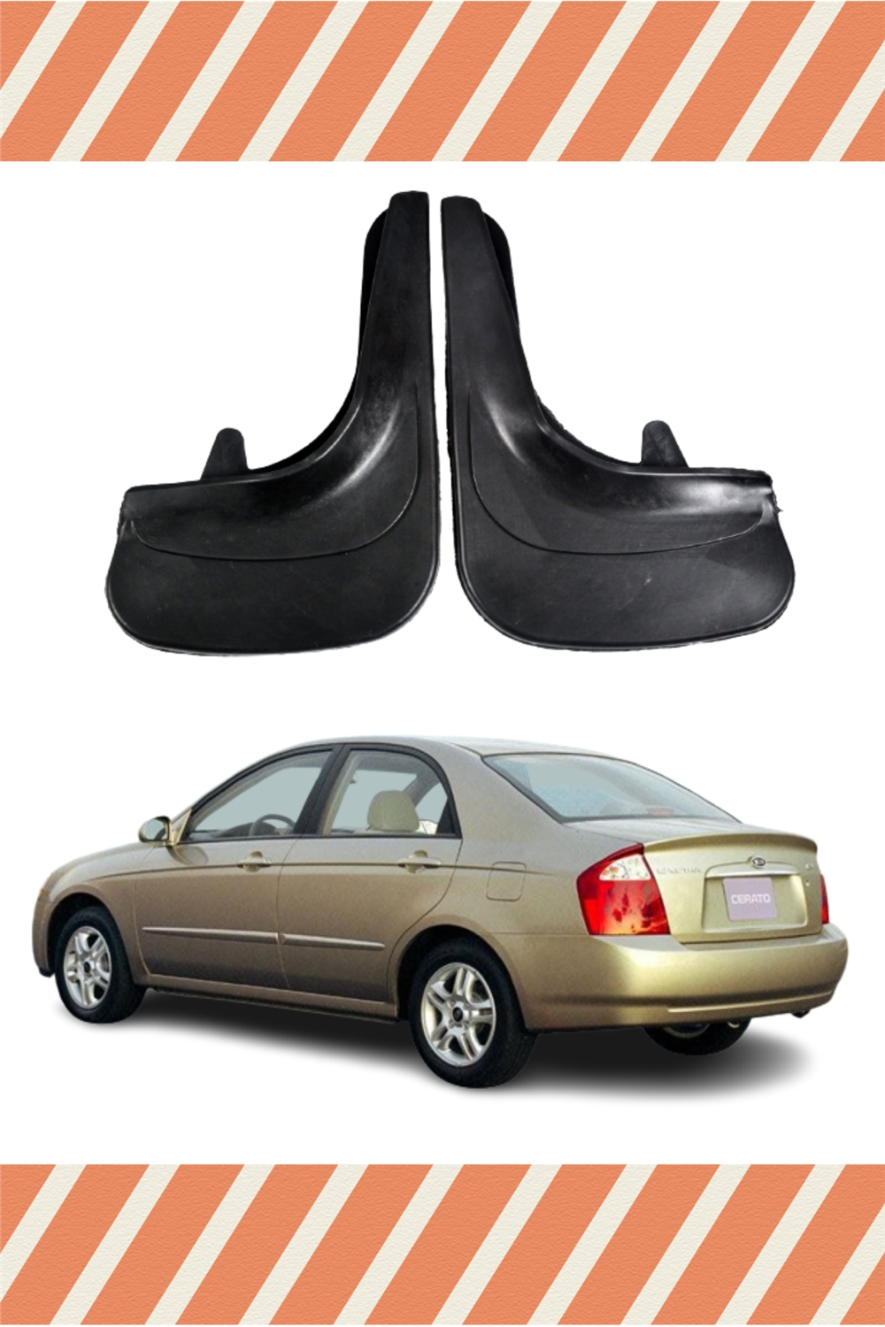 Kia Cereato 2004-2009 2'Li Tozluk Çamurluk Paçalık   