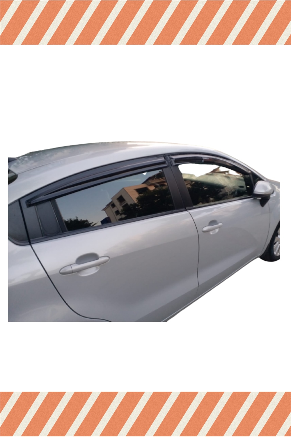 Kıa Rio Sedan 2011-2017
 Modellerine Özel 4’Lü Mügen Tip Cam Rüzgarlığı