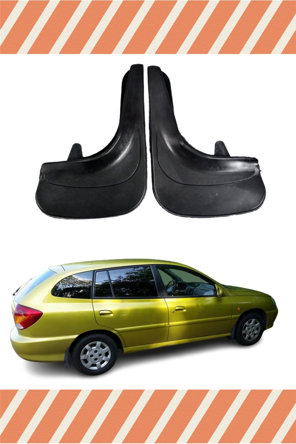 Kia Rio Stw 2003-2005 2'Li Tozluk Çamurluk Paçalık   