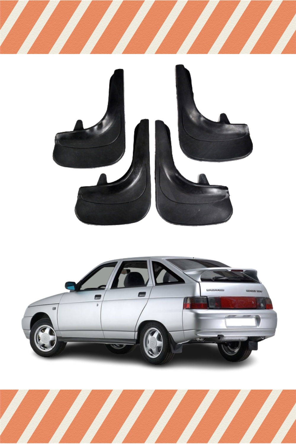 Lada Vega 4'Lü Tozluk Çamurluk Paçalık   