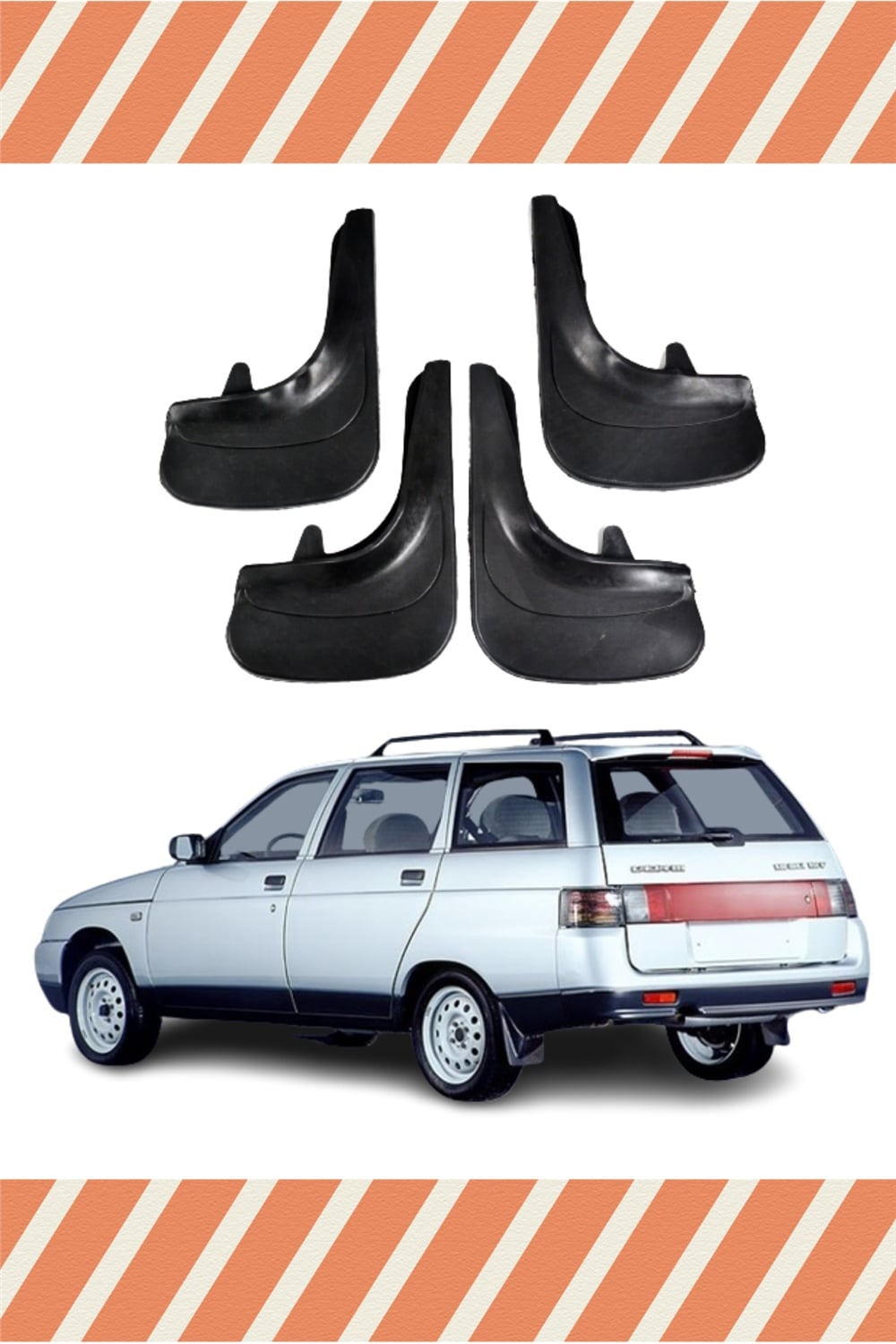 Lada Vega Stw Tüm Kasalar 4'Lü Tozluk Çamurluk Paçalık   