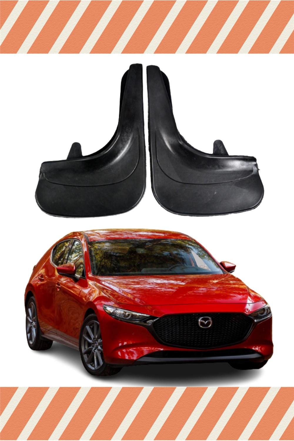 Mazda 3 2'Li Tozluk Çamurluk Paçalık   