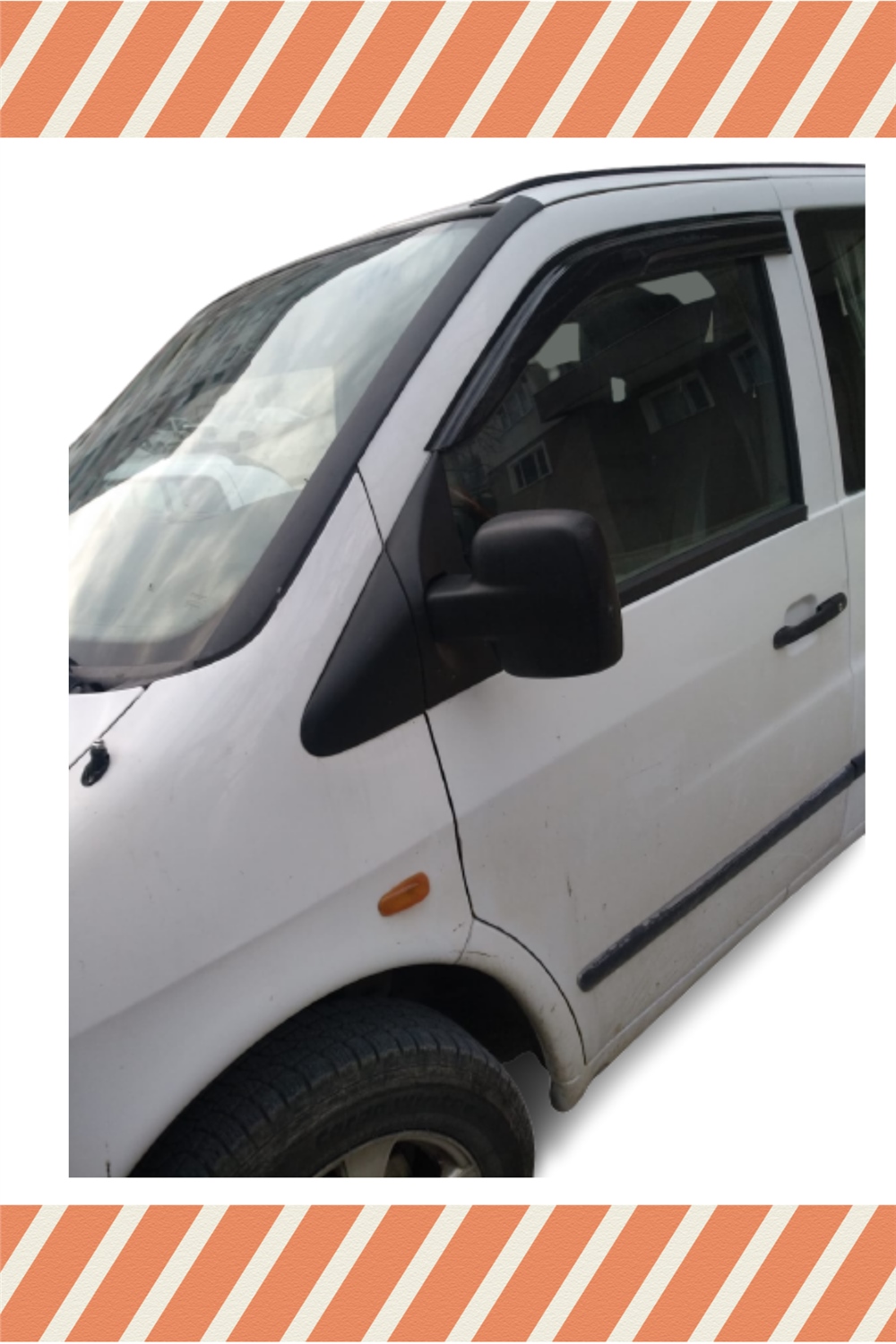 Mercedes Vito 638 Kasa 1996-2003
 Modellerine Özel 2’Li Mügen Tip Cam Rüzgarlığı