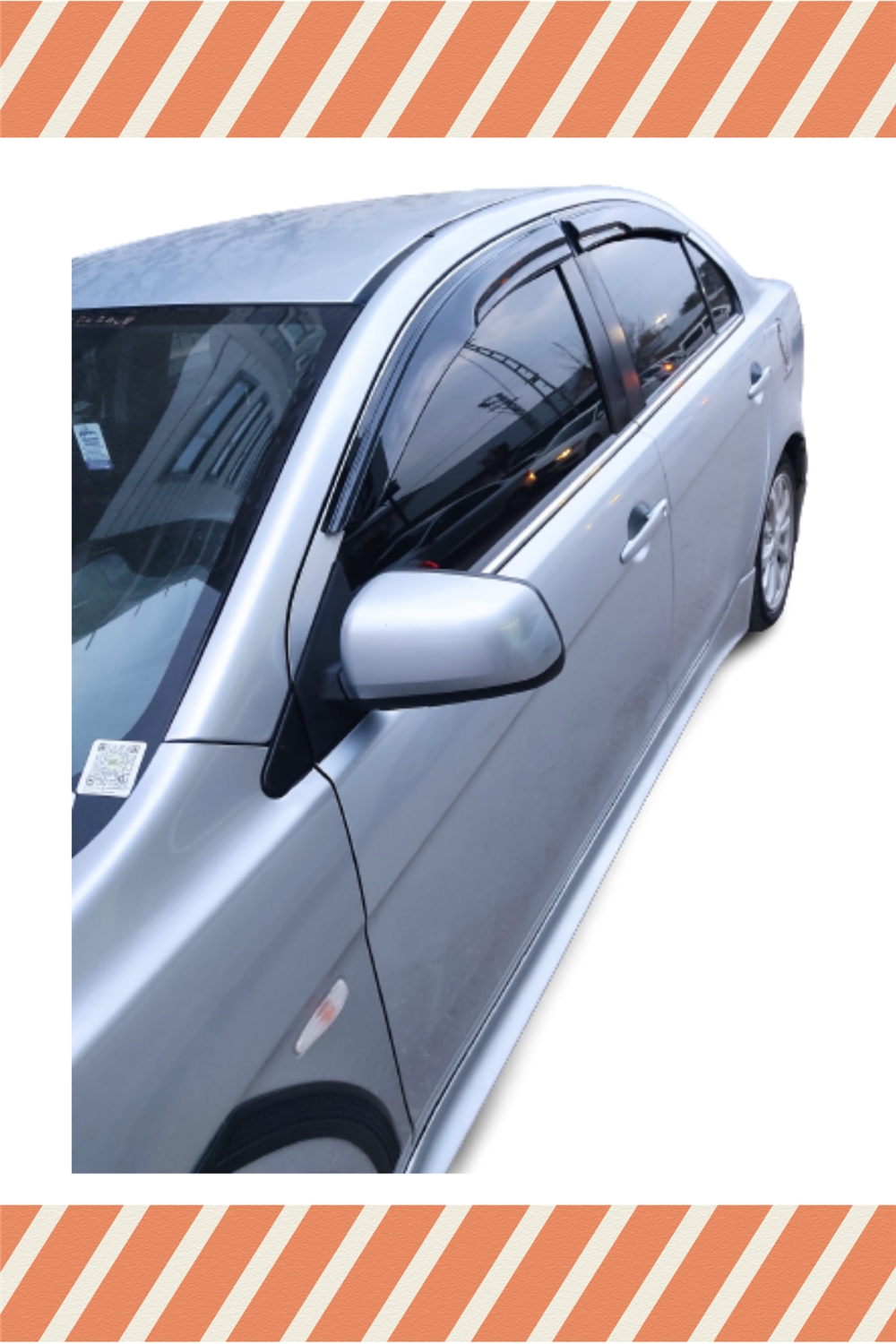 Mıtsubıshı Lancer 2007 -2015
 Modellerine Özel 4’Lü Mügen Tip Cam Rüzgarlığı