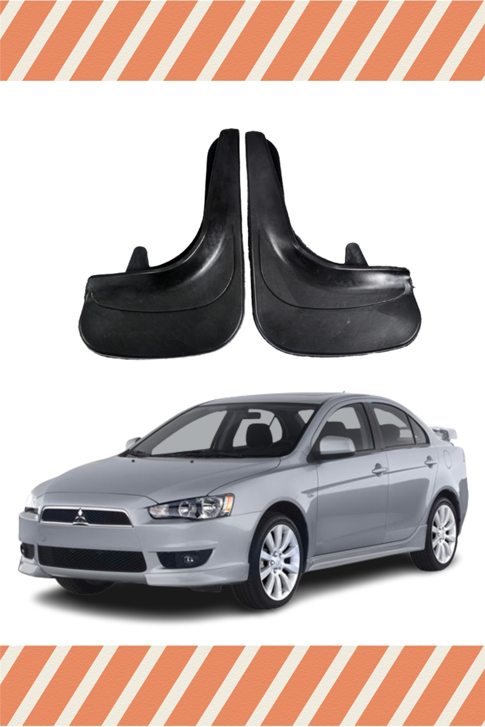 Mitsubishi Lancer 2'Li Tozluk Çamurluk Paçalık   