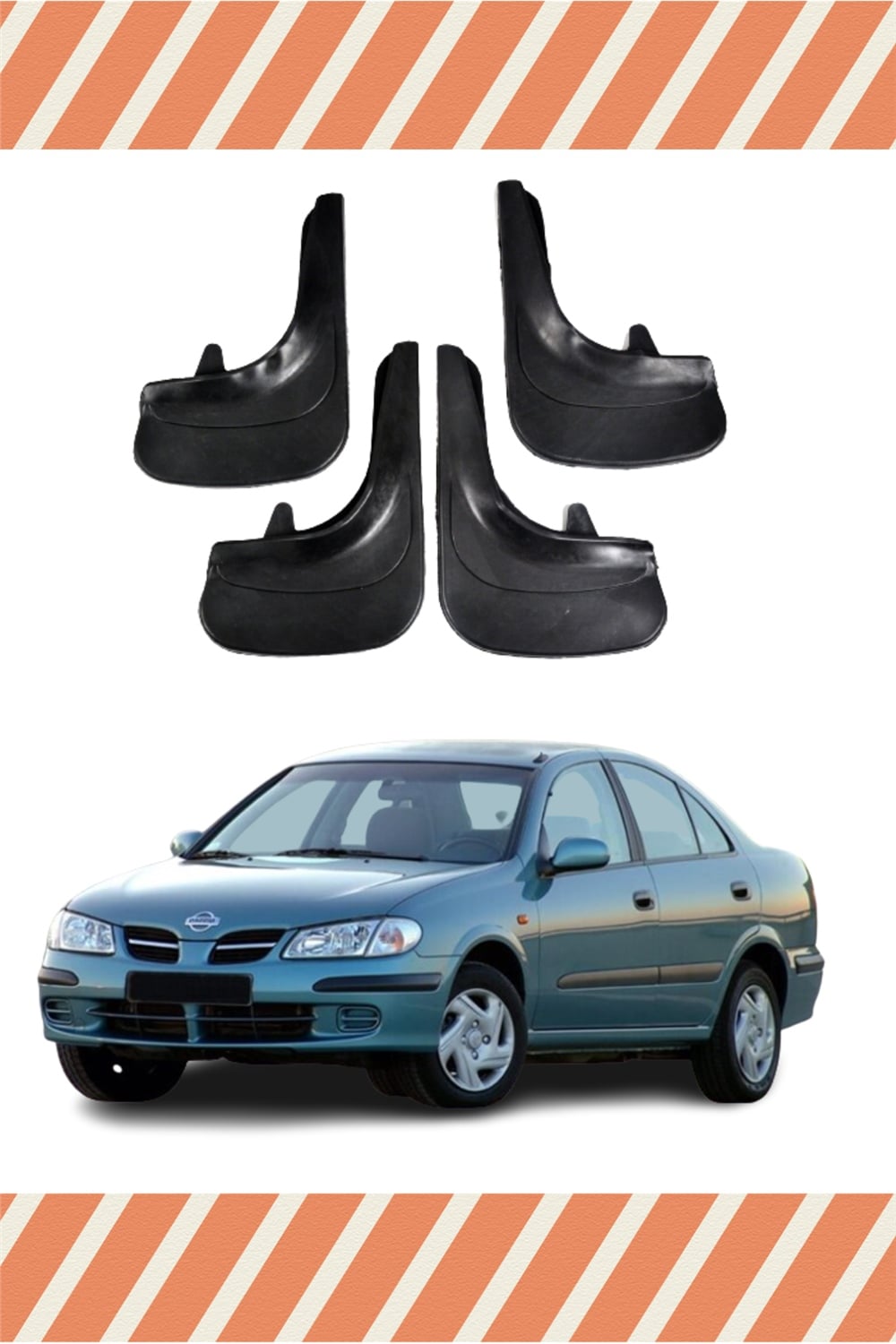 Nissan Almera 4'Lü Tozluk Çamurluk Paçalık  