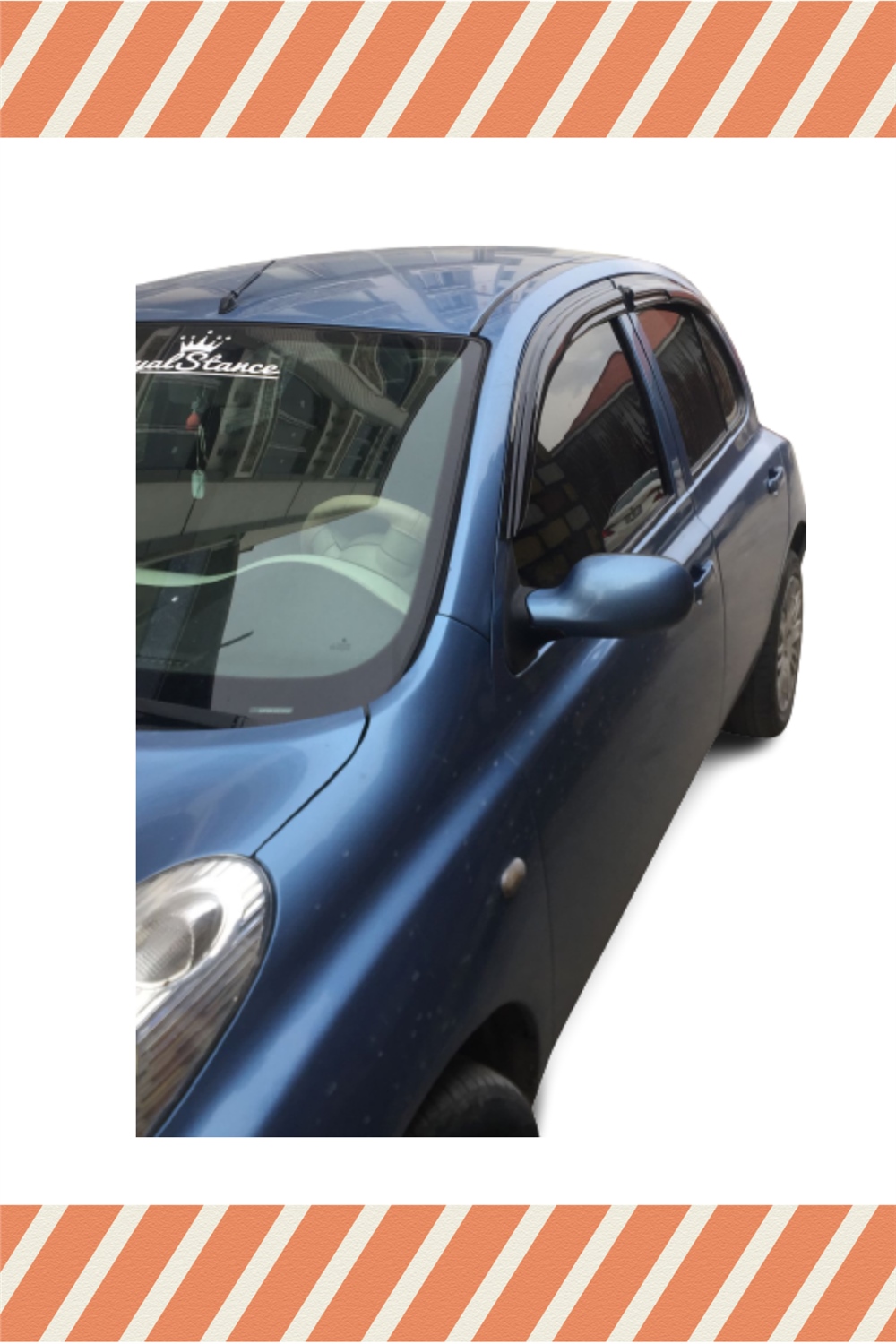 Nıssan Micra 2003-2010
 Modellerine Özel 4’Lü Mügen Tip Cam Rüzgarlığı