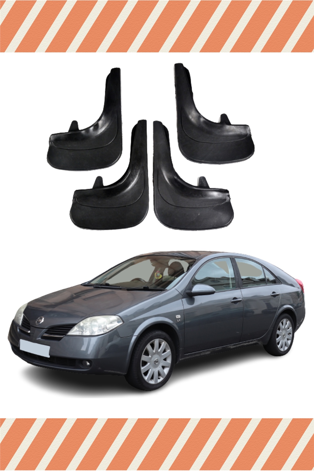 Nissan Primera 4'Lü Tozluk Çamurluk Paçalık  