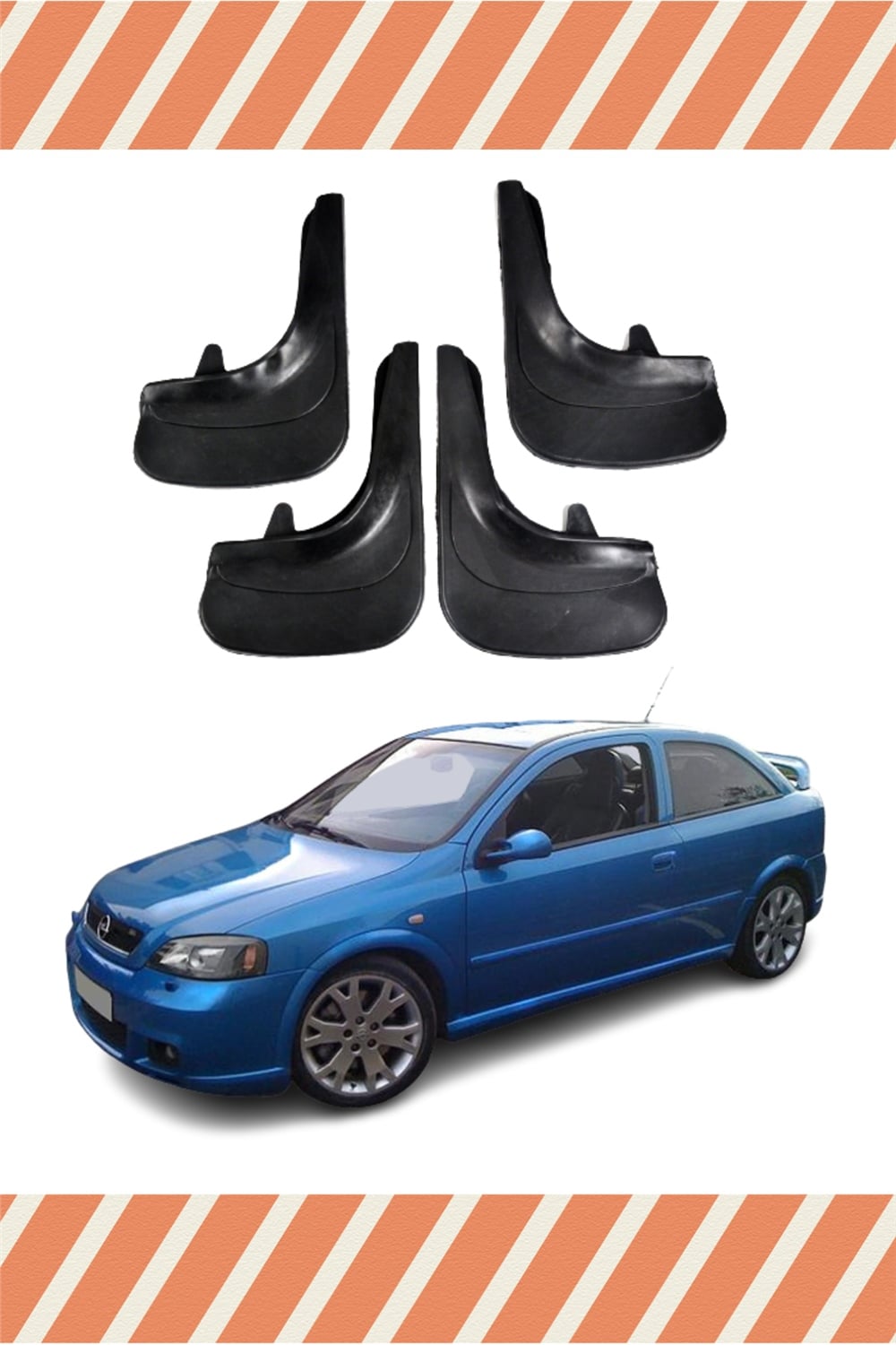 Opel Astra G 1998-2009 4'Lü Tozluk Çamurluk Paçalık  