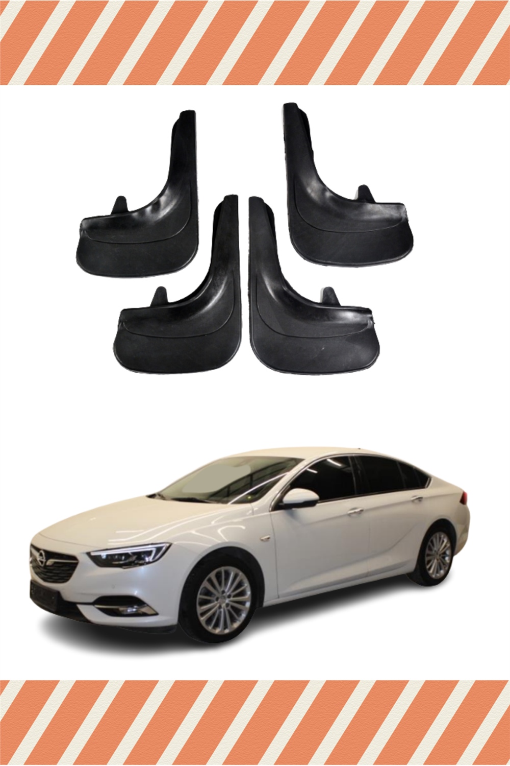 Opel İnsignia Tüm Kasalar 4'Lü Tozluk Çamurluk Paçalık 