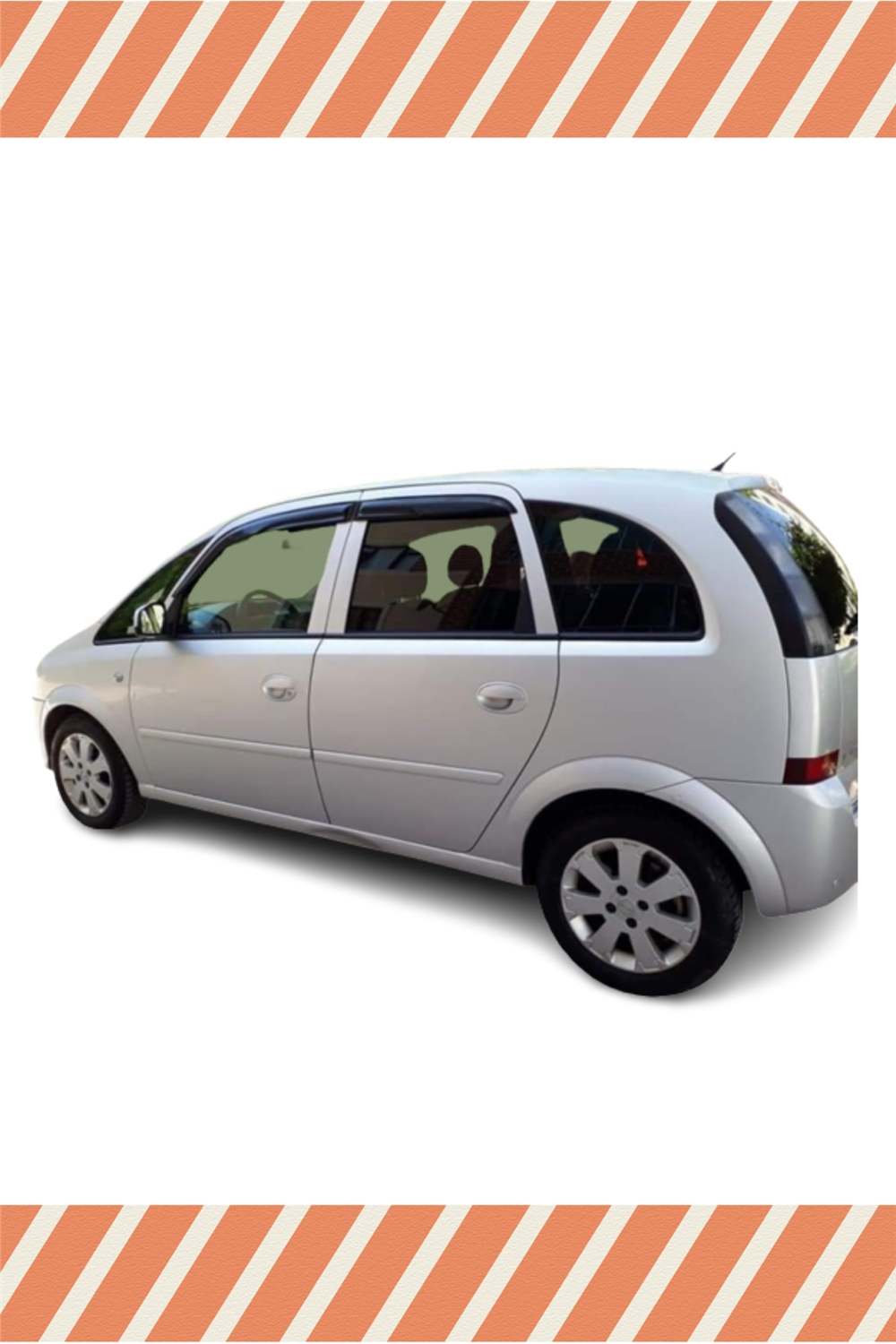 Opel Meriva 2003-2009
 Modellerine Özel 4’Lü Mügen Tip Cam Rüzgarlığı