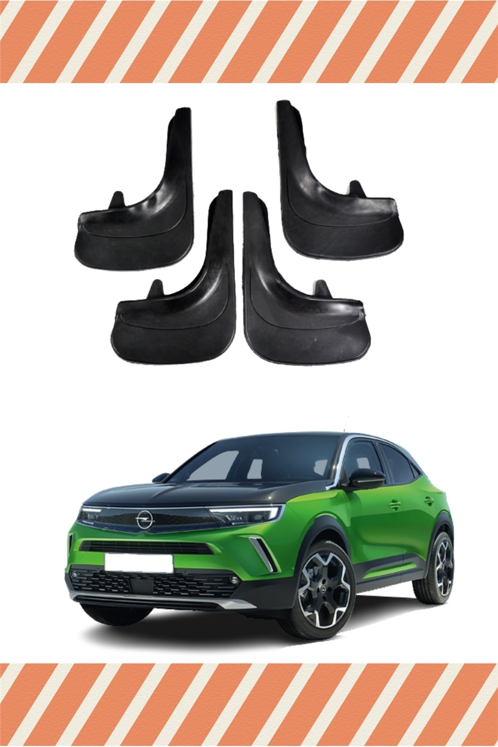 Opel Mokka 2012-2020 4'Lü Tozluk Çamurluk Paçalık 