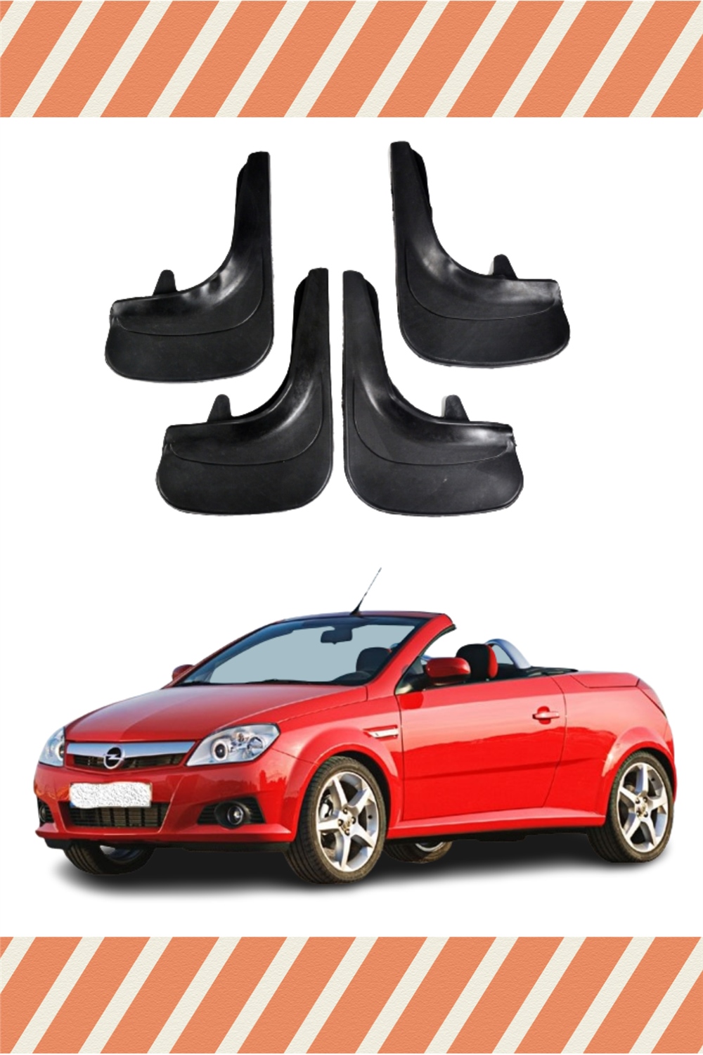 Opel Tigra 4'Lü Tozluk Çamurluk Paçalık 