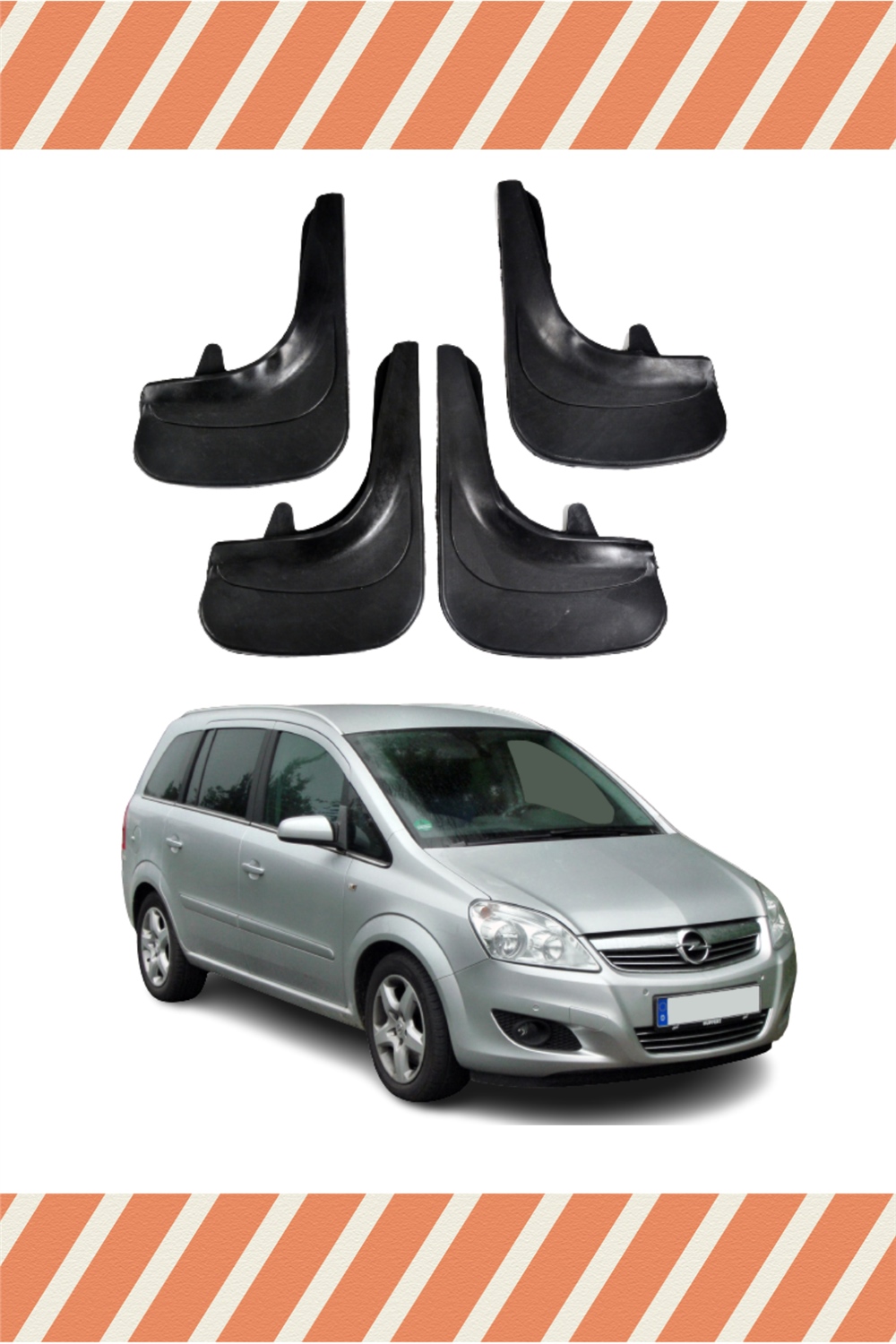 Opel Zafira  4'Lü Tozluk Çamurluk Paçalık 