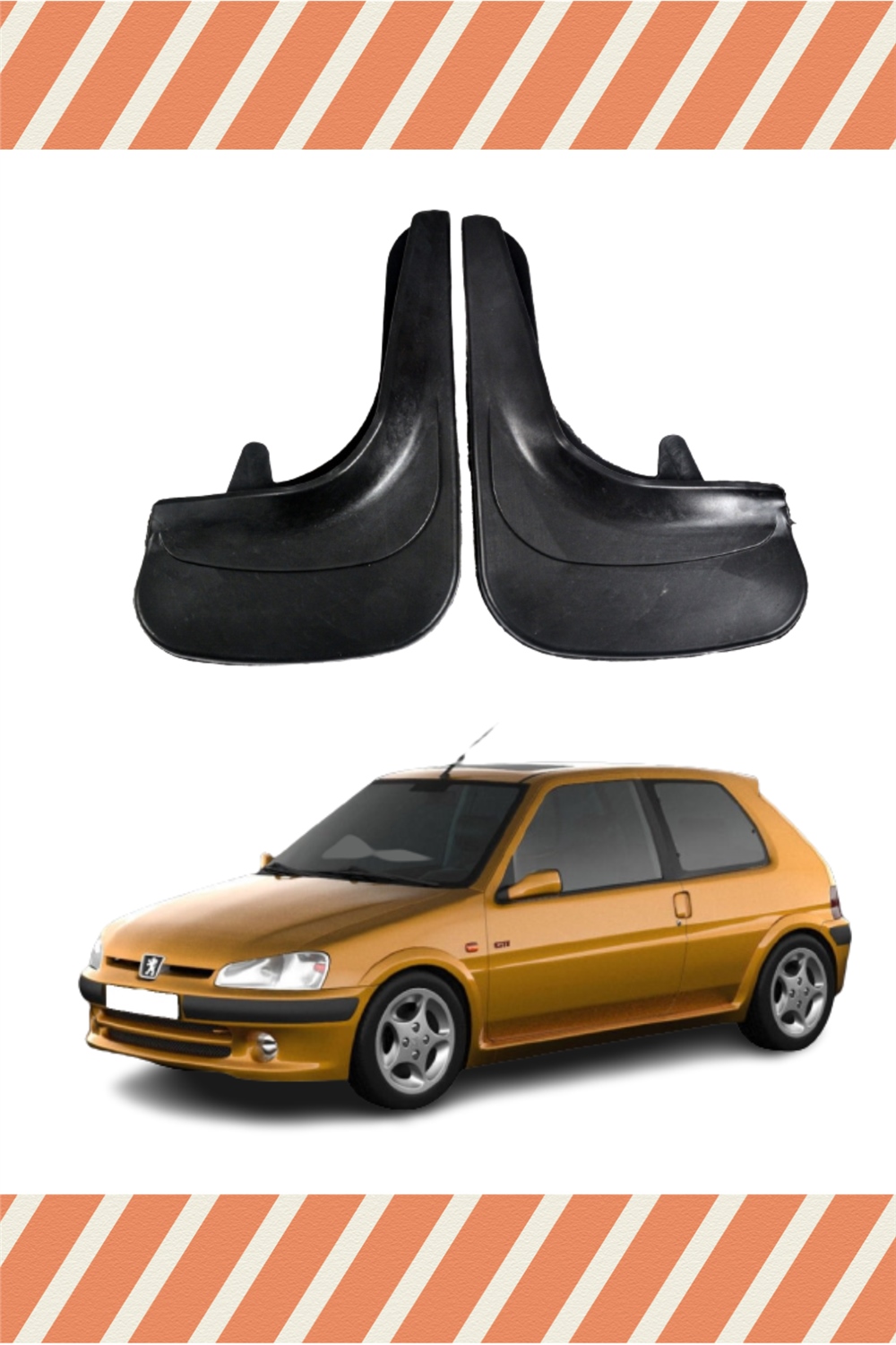 Peugeot 106 2'Li Tozluk Çamurluk Paçalık 