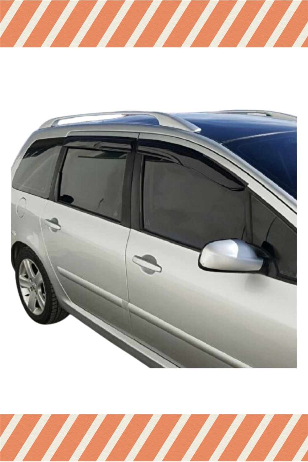 Peugeot 307 Stw Tüm 
 Modellerine Özel 4’Lü Mügen Tip Cam Rüzgarlığı