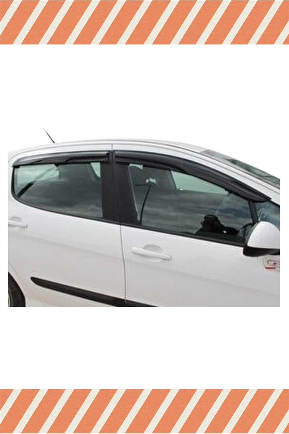 Peugeot 308 2007-2013
 Modellerine Özel 4’Lü Mügen Tip Cam Rüzgarlığı
