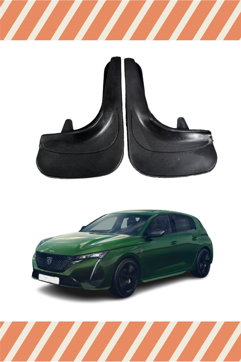 Peugeot 308 2'Li Tozluk Çamurluk Paçalık 