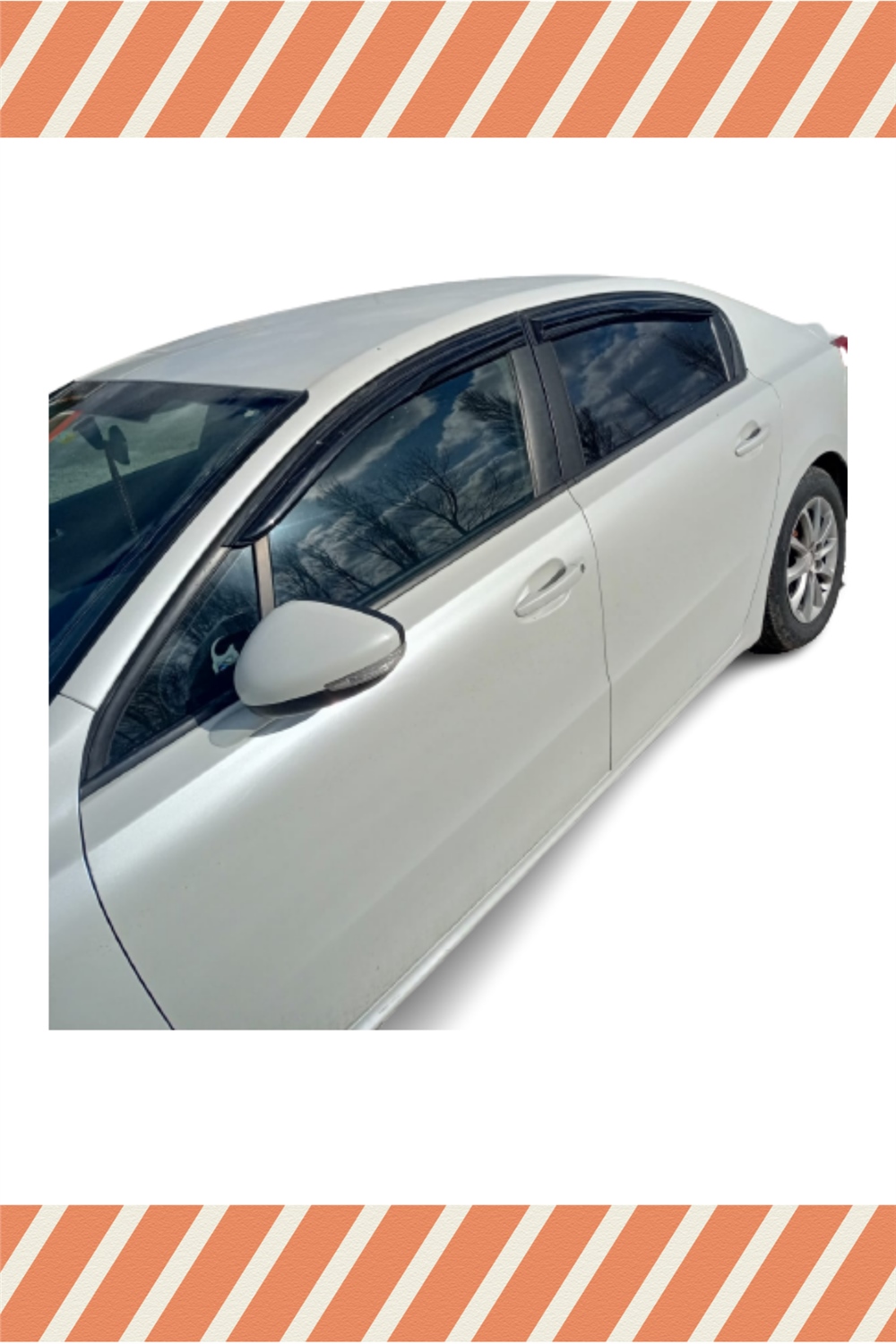 Peugeot 508 2010-2018
 Modellerine Özel 4’Lü Mügen Tip Cam Rüzgarlığı