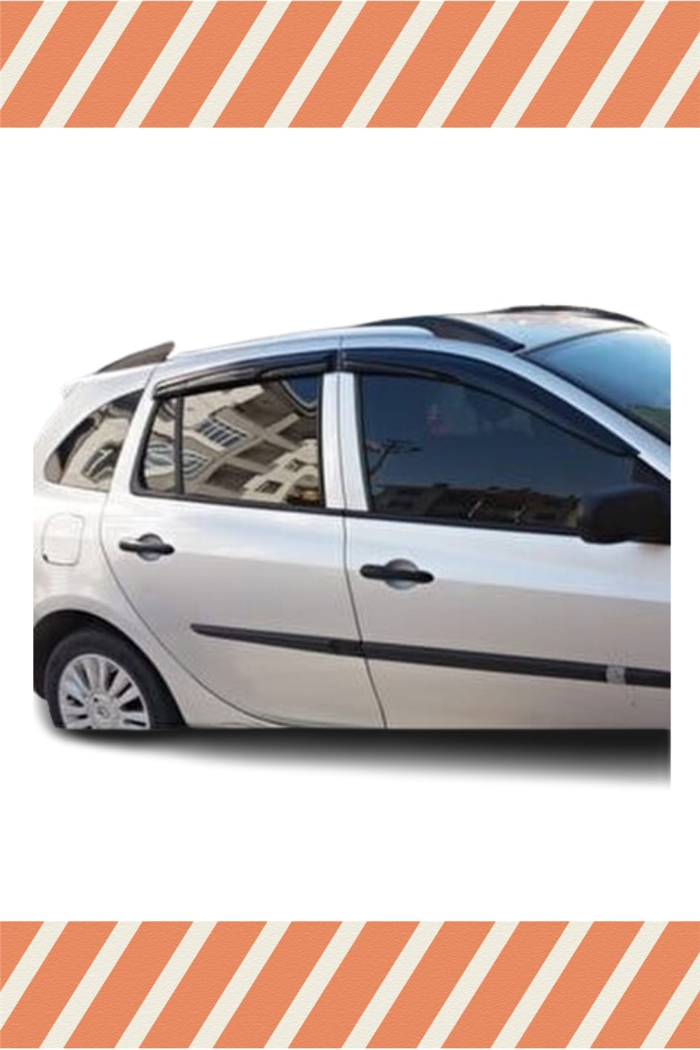 Renault Clio 3 Stw 2006-2012
 Modellerine Özel 4’Lü Mügen Tip Cam Rüzgarlığı