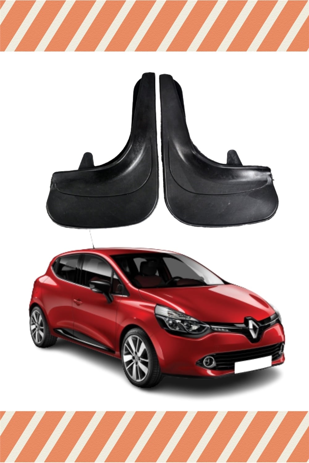 Renault Clio 4 2'Li Tozluk Çamurluk Paçalık 