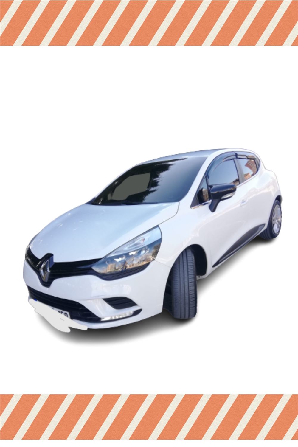 Renault Clio 4 Hb 2012-2018
 Modellerine Özel 4’Lü Mügen Tip Cam Rüzgarlığı