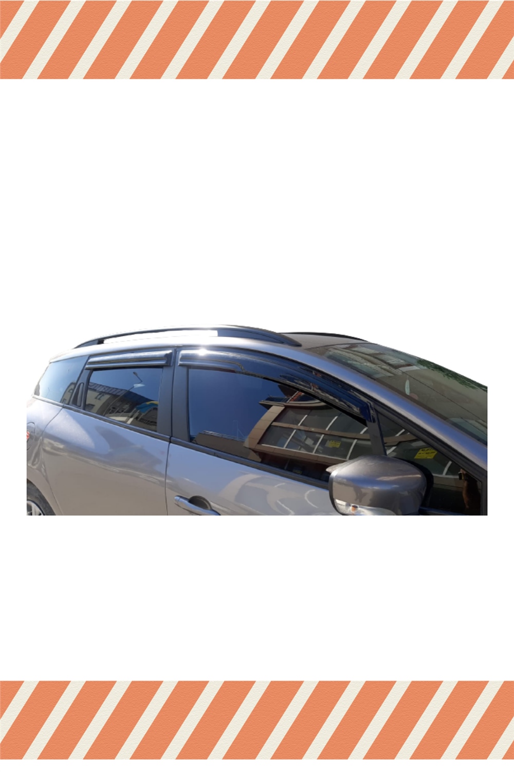 Renault Clio 4 Stw 2012-2018
 Modellerine Özel 4’Lü Mügen Tip Cam Rüzgarlığı