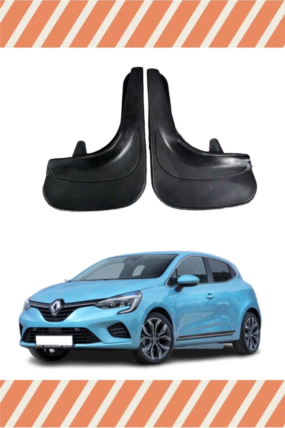 Renault Clio 5 2'Li Tozluk Çamurluk Paçalık 