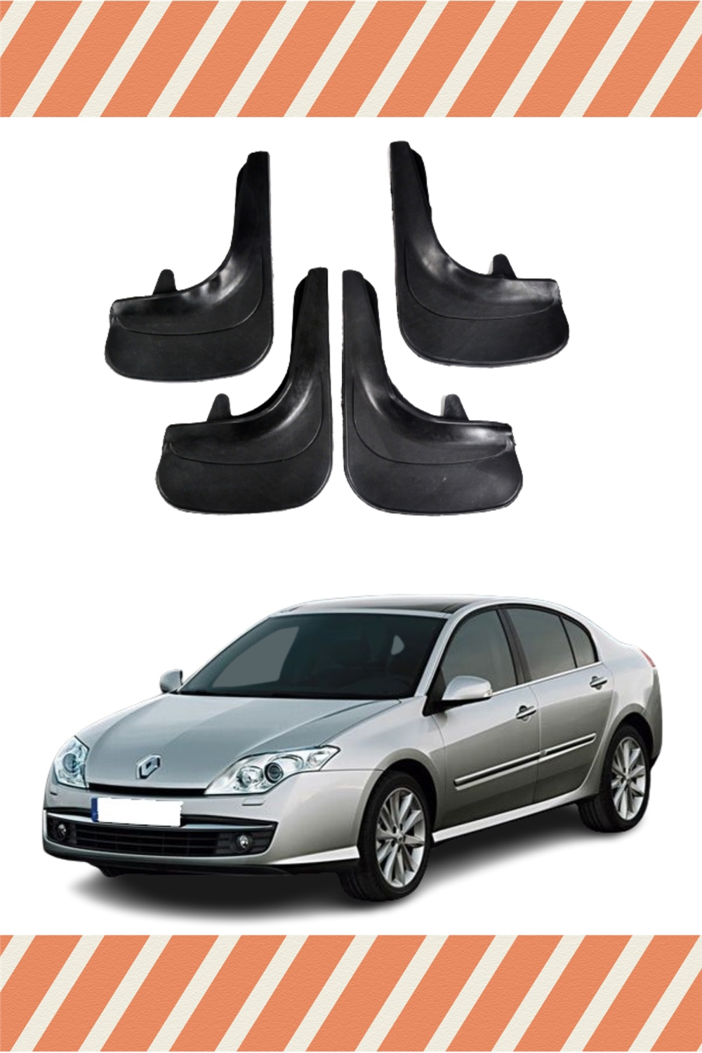 Renault Laguna 3 4'Lü Tozluk Çamurluk Paçalık 