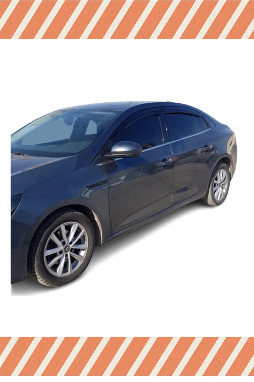 Renault Megane 4 Sedan 2016-2021
 Modellerine Özel 4’Lü Mügen Tip Cam Rüzgarlığı