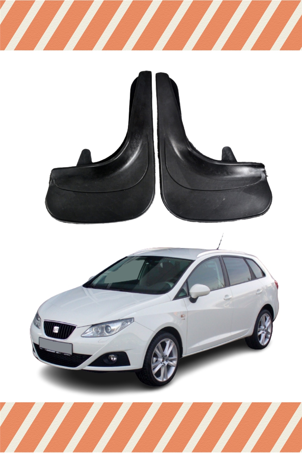 Seat İbiza 2'Li Tozluk Çamurluk Paçalık 