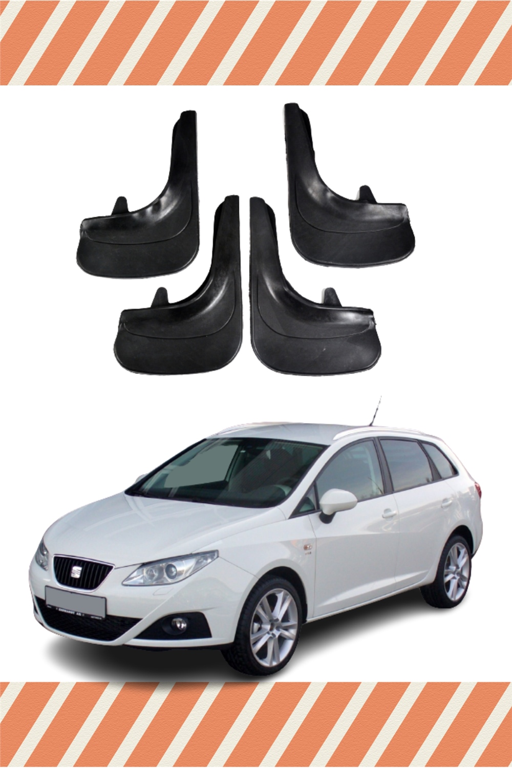 Seat İbiza 4'Lü Tozluk Çamurluk Paçalık 