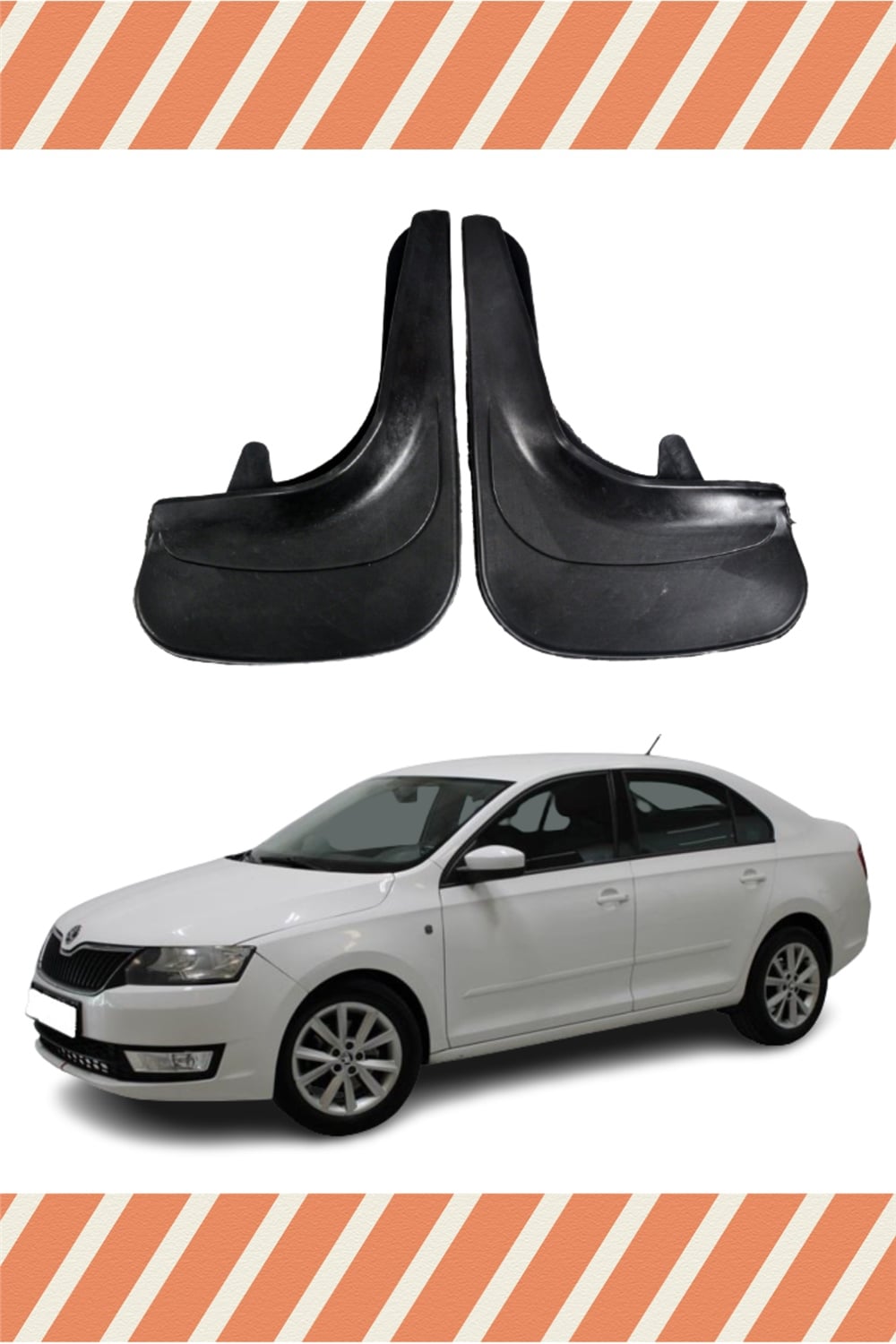 Skoda Rapid 2'Li Tozluk Çamurluk Paçalık 