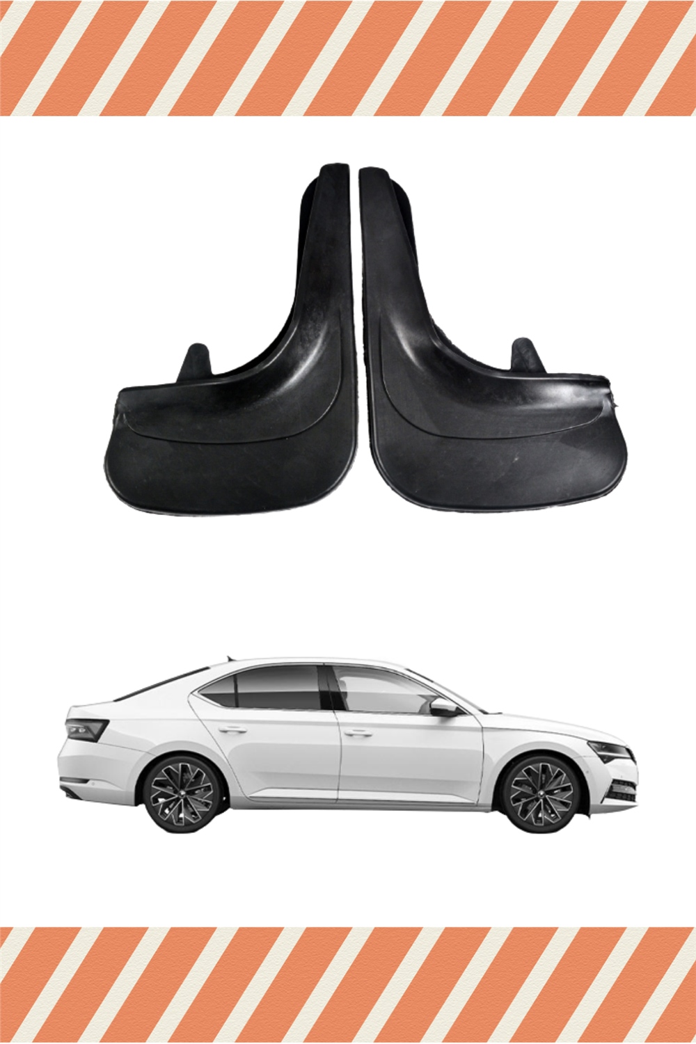 Skoda Superb 2'Li Tozluk Çamurluk Paçalık 