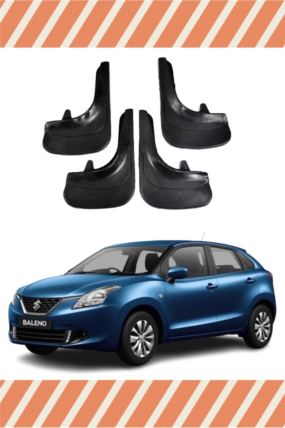Suziki Baleno 4'Lü Tozluk Çamurluk Paçalık 