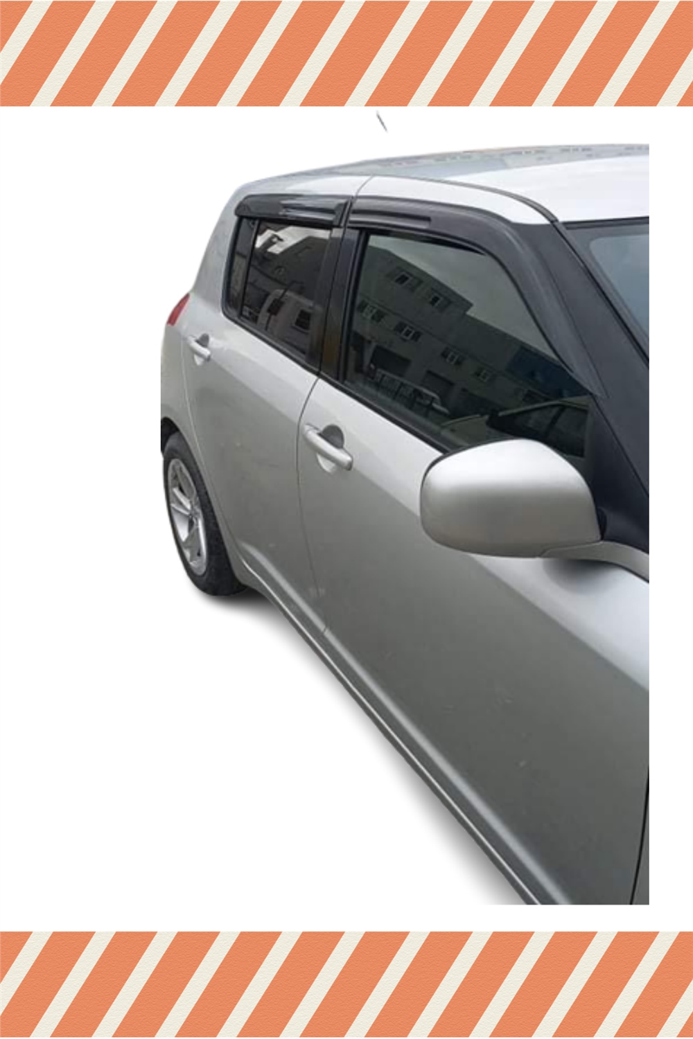 Suzuki Şwift 2006-2017
 Modellerine Özel 4’Lü Mügen Tip Cam Rüzgarlığı