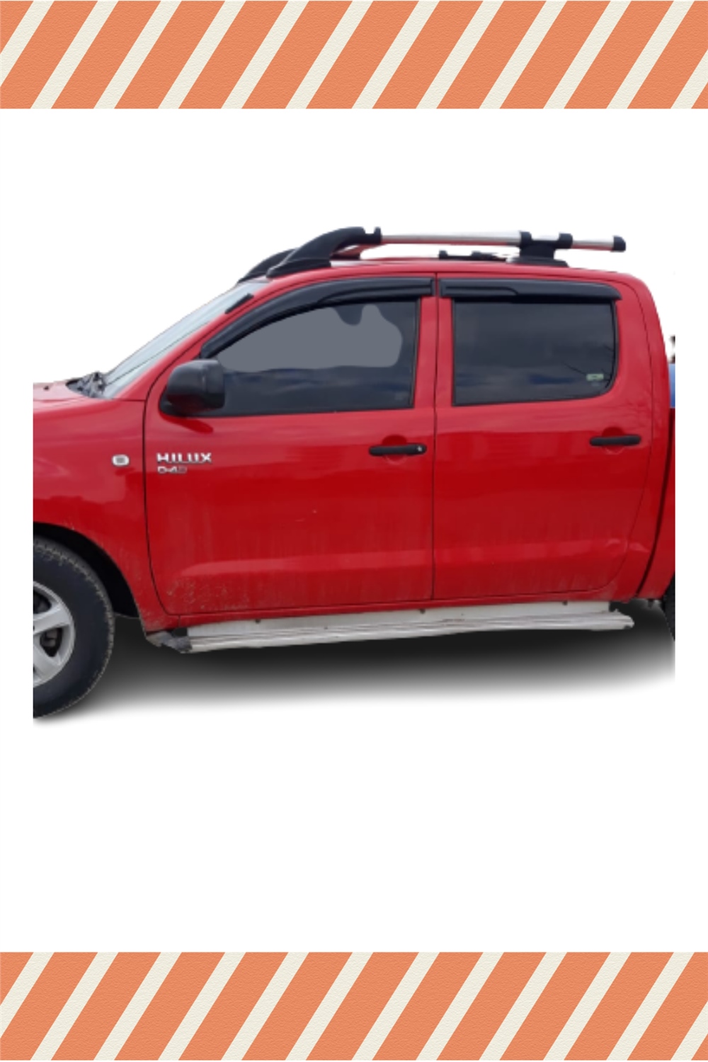 Toyota Hılux 2004-2015
 Modellerine Özel 4’Lü Mügen Tip Cam Rüzgarlığı