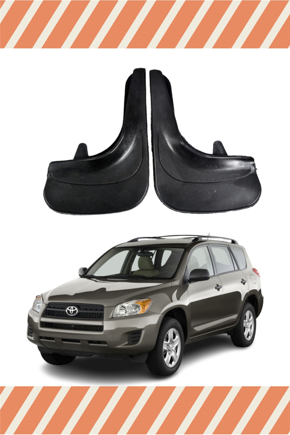 Toyota Rav 4 Tüm Kasalar 2'Li Tozluk Çamurluk Paçalık 