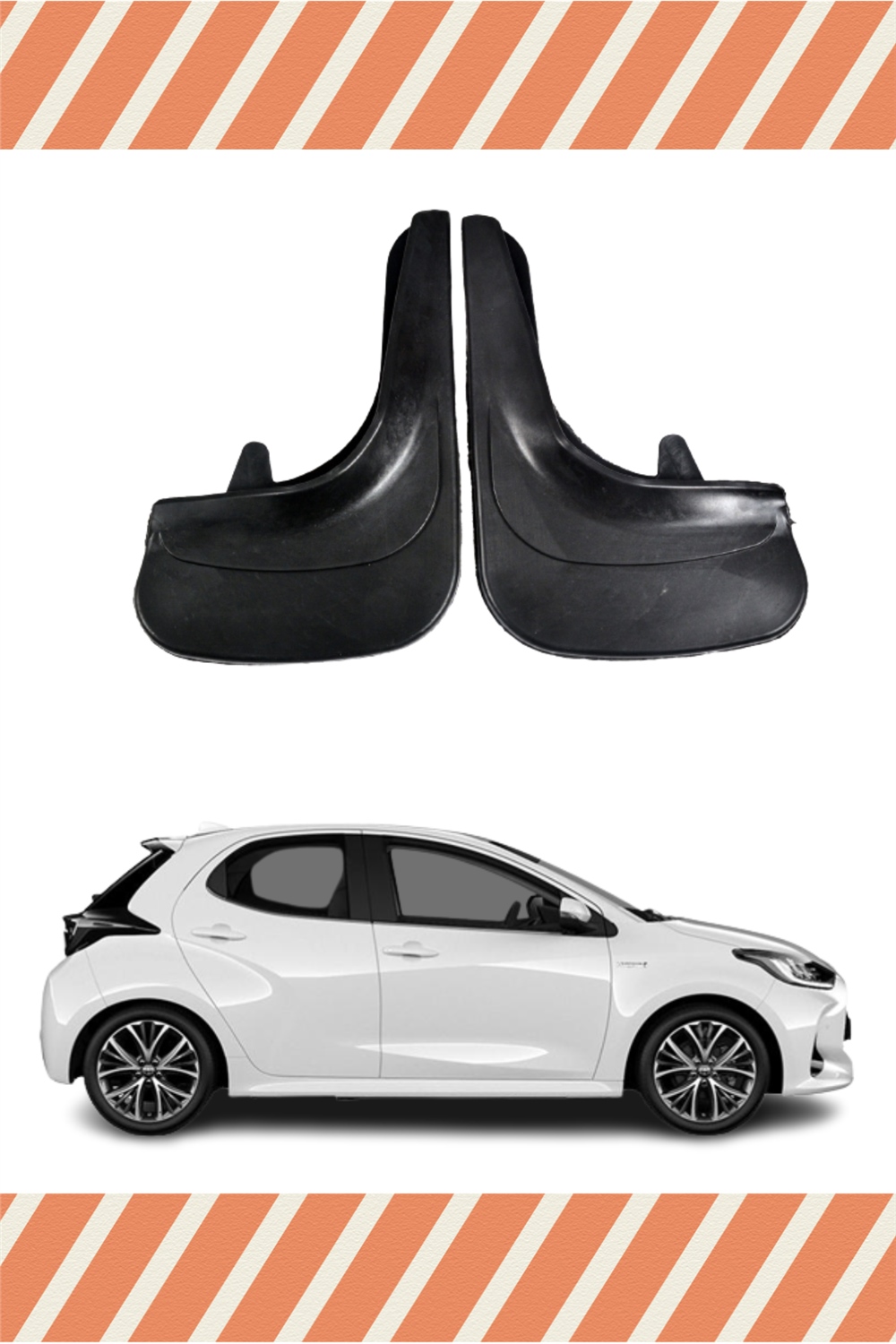 Toyota Yaris 2'Li Tozluk Çamurluk Paçalık 