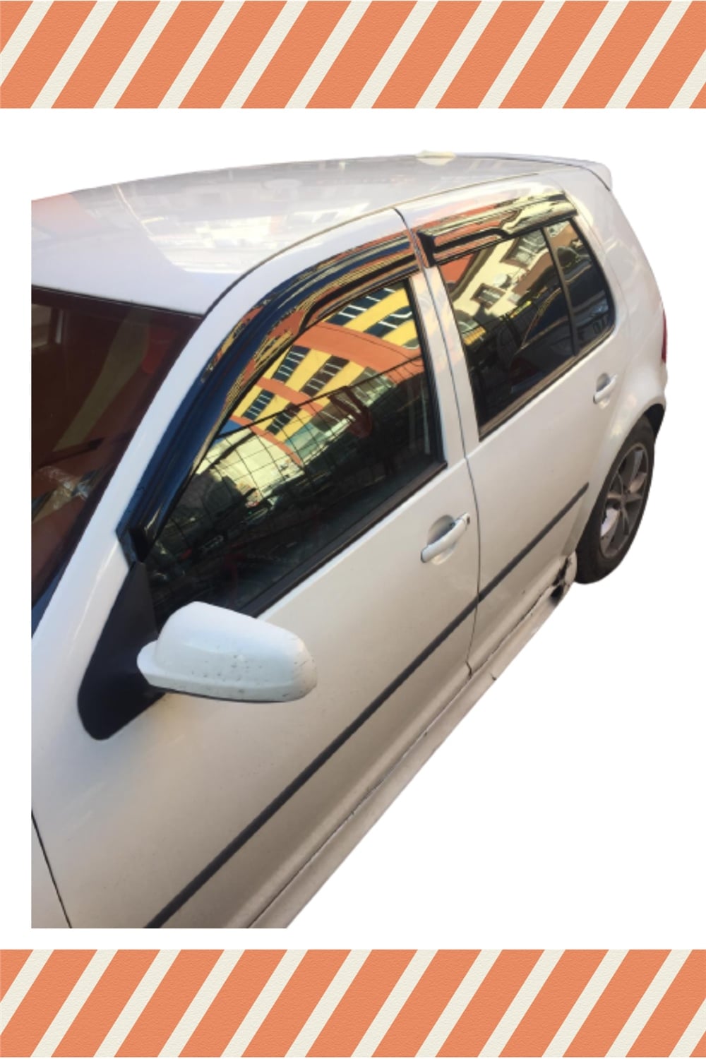 Volkswagen Golf 4 Hb 1998-2004
 Modellerine Özel 4’Lü Mügen Tip Cam Rüzgarlığı