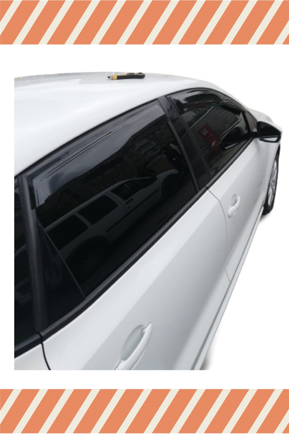 Volkswagen Polo  Hb 2009 -2017
 Modellerine Özel 4’Lü Mügen Tip Cam Rüzgarlığı