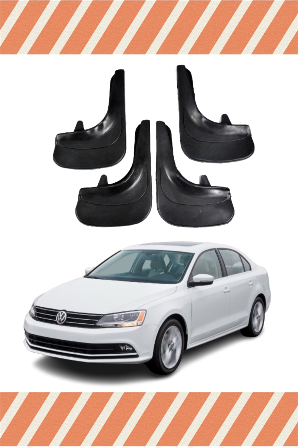 Volswagen Jetta 4'Lü Tozluk Çamurluk Paçalık 