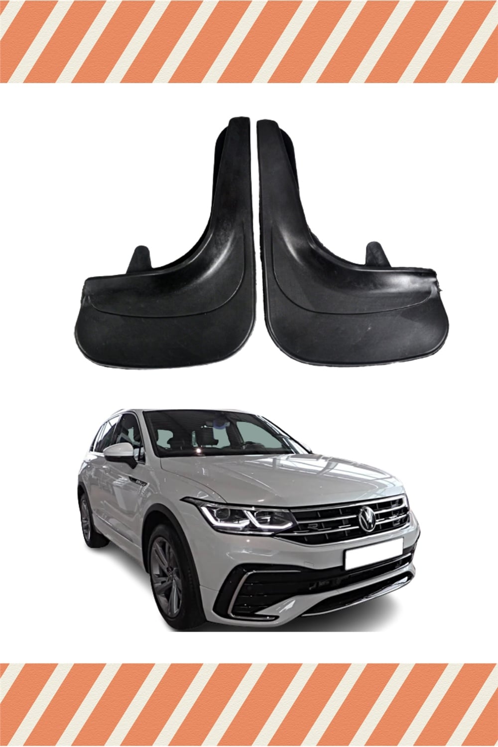 Volswagen Tiguan Tüm Kasalar 2'Li Tozluk Çamurluk Paçalık 